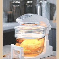 德国宝玻璃空气炸锅是一款功能强大的厨房利器，让您在烹饪过程中享受更多的便利与乐趣。