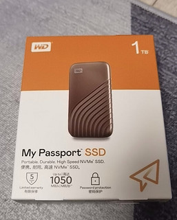 西部数据 (WD)Mypassport随行SSD固态移动硬