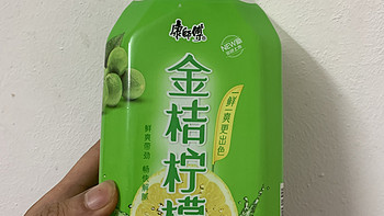 夏日必备-康师傅大瓶金桔柠檬。