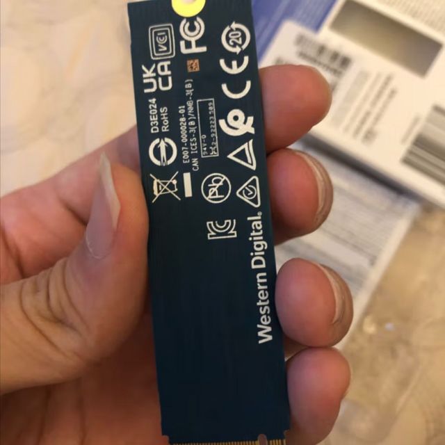 西部数据 1TB SSD固态硬盘