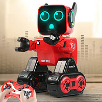 JJR/C儿童早教启智启蒙机器人智能语音电动遥控玩具会走路感应机器人
