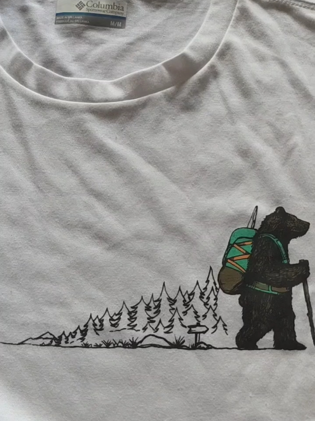 速干面料的T恤，舒服！