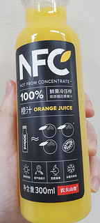 农夫山泉NFC橙汁饮料100%鲜果 