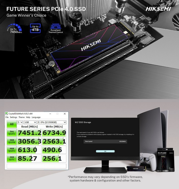 海康储存进军海外市场，发布 FUTURE“未来”PCIe 4.0 SSD 固态硬盘