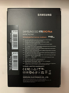 到货—Samsung 三星 970 EVO Plus 1T
