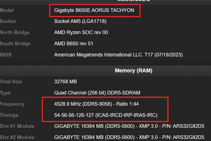 新 BIOS 助攻：AMD 主流级 B650E 主板也能疯狂超 DDR5 内存了