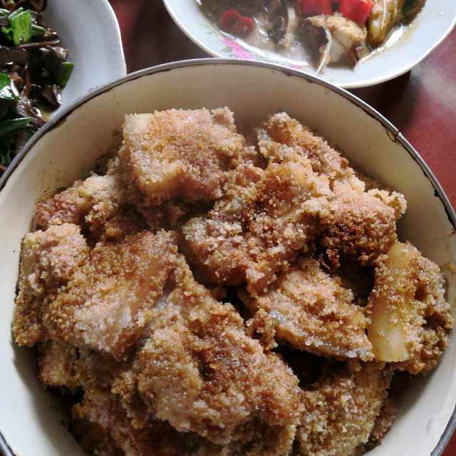 家庭版自制粉蒸肉的做法