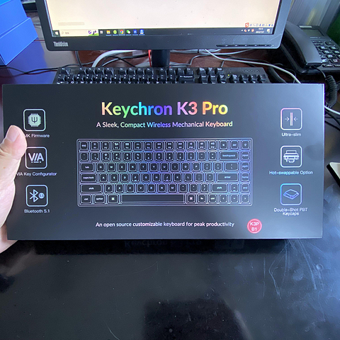 办公居家两不误，我的第一款客制化机械键盘Keychron K3 Pro