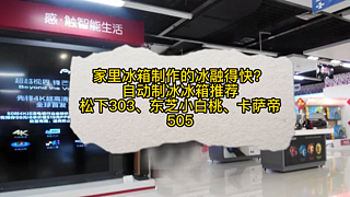 自动制冰冰箱松下303东芝小白桃和卡萨帝505