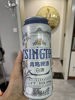 夏日来罐冰啤酒｜青岛啤酒白啤