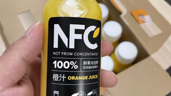 农夫山泉100%鲜榨橙汁