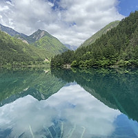 九寨沟夏日游，畅享清澈湖水与翠绿山林！