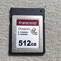 创见 transcend cfexpress type-b 820 512G卡简评