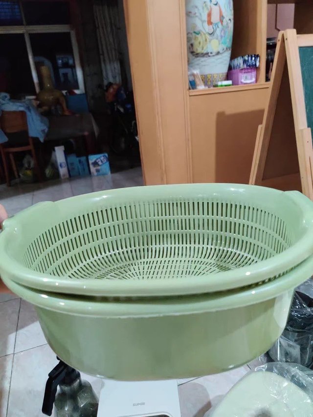 好喜欢这套洗菜篮