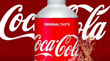 口感绝佳的网红饮料——可口可乐（Coca-Cola）铝瓶子弹头可乐 日本原装进口 300ml