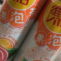 夏日饮品之维他奶气泡蜜桃橙茶 