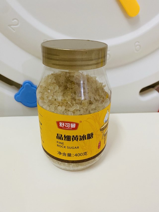 晶细黄冰糖，你家厨房的必备甜品帮手