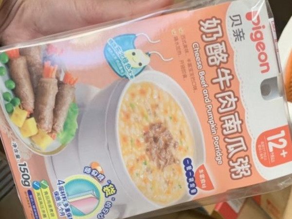 贝亲婴幼儿辅食粥