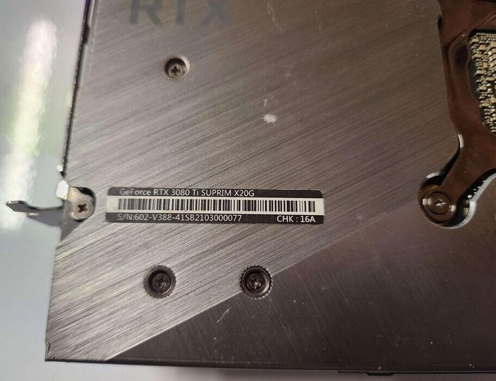 当年确实存在过，遗憾被砍！微星 RTX 3080 Ti 20GB大显存版非公卡真容现身