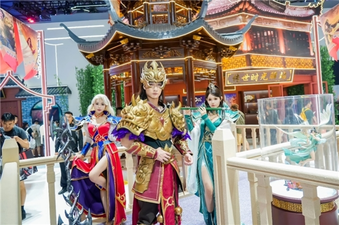 《传奇世界》三职业Cosplay