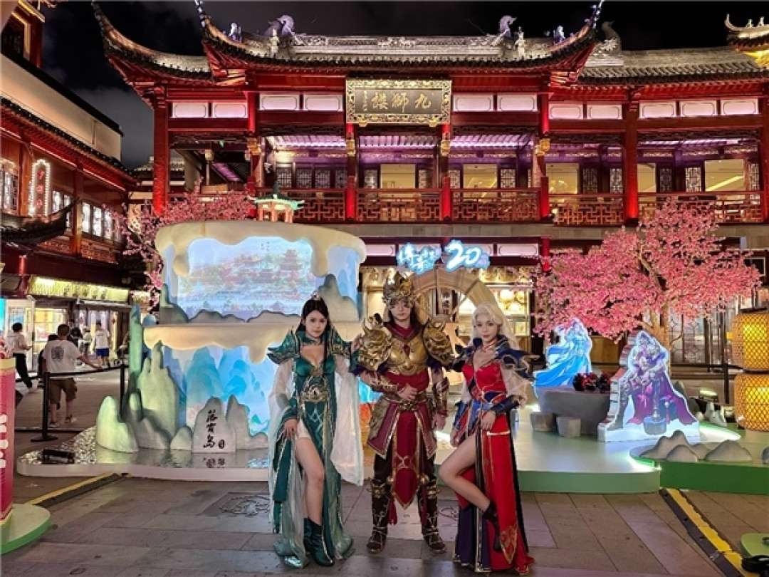 2023 ChinaJoy:盛趣游戏极简国潮感染全场
