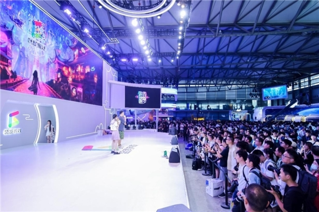 盛趣游戏2023ChinaJoy主舞台人气火爆