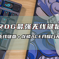 乱侃外设 篇八十六：组建ROG最强无线键鼠套装——ROG 游侠2 & 龙鳞ACE月耀白体验