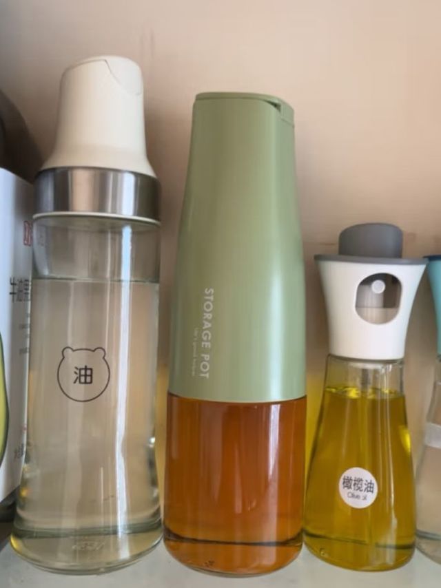 拜杰油壶玻璃酱油瓶调味壶醋壶防漏油不挂油
