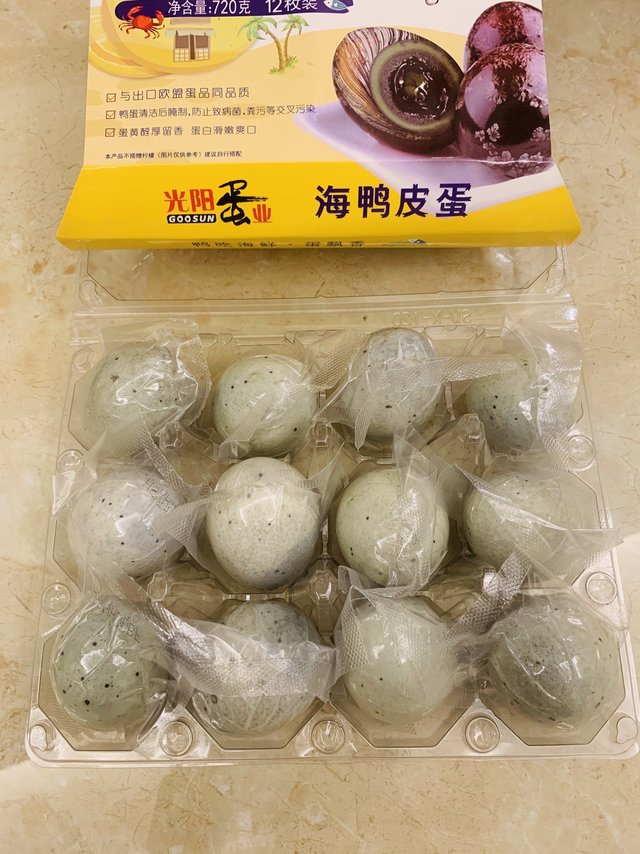 惊艳味蕾！尝一口光阳海鸭皮蛋的独特风味！