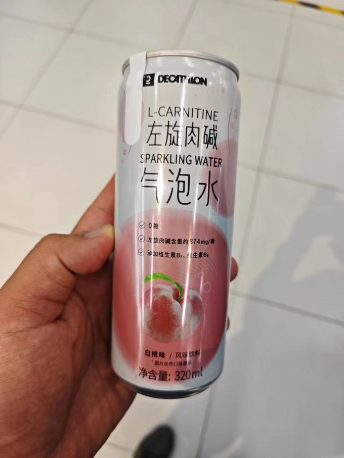 迪卡侬左旋肉碱气泡水