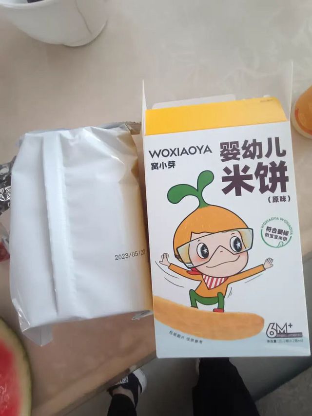 宝宝辅食日记之窝小芽的婴幼儿米饼