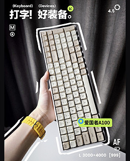 高性价比的全尺寸紧凑键盘 - 爱国者 A100