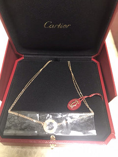 [七夕礼物]Cartier卡地亚LOVE系列 玫瑰金黄