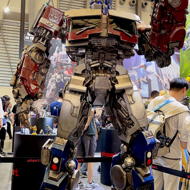 第一次参加ChinaJoy,化身超凡蜘蛛侠