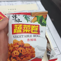 香辣味锅巴蔬菜卷：口感丰富，回味无穷