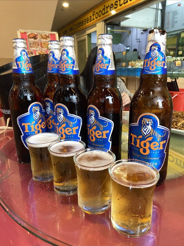 伤不起，30元一瓶的虎牌啤酒被迫喝了5瓶