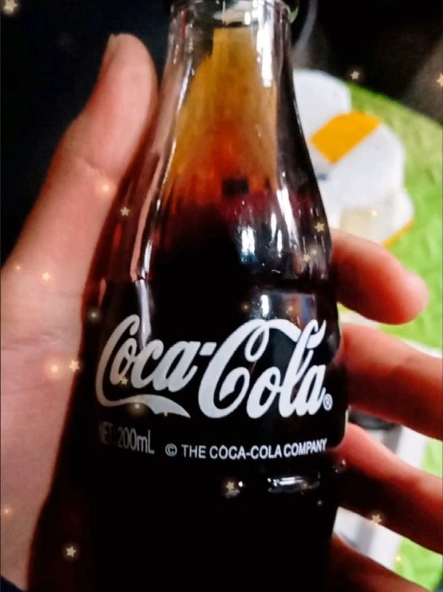 瓶装可乐，我的最爱