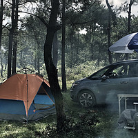 天为盖地为庐、露营何必睡帐篷，基于电动车打造专属露营装备
