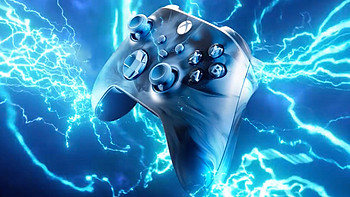 Xbox新款手柄“风暴云蒸汽”8月15日上市，动感漩涡状蓝色