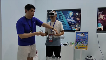 2023China joy最喜欢最满意的还是VR的体验区