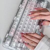 冰块🧊透明键盘 码字日记