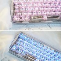 狼蛛透明键盘 68配列的性价比之选