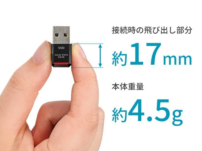 巴法络buffalo 发布世界最小 “SSD 固态硬盘”，USB 3.2 Gen 2通道、600MB/s读速