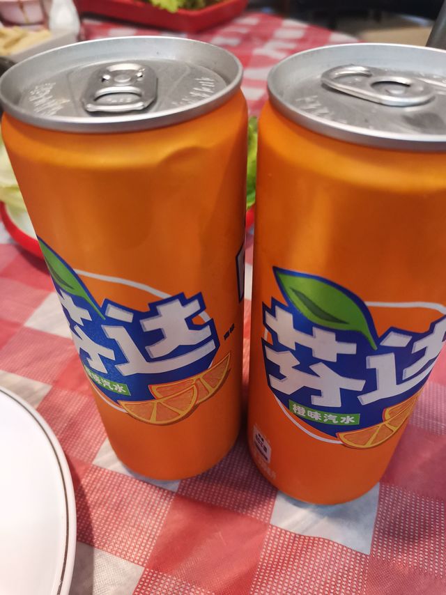 吃火锅来罐芬达