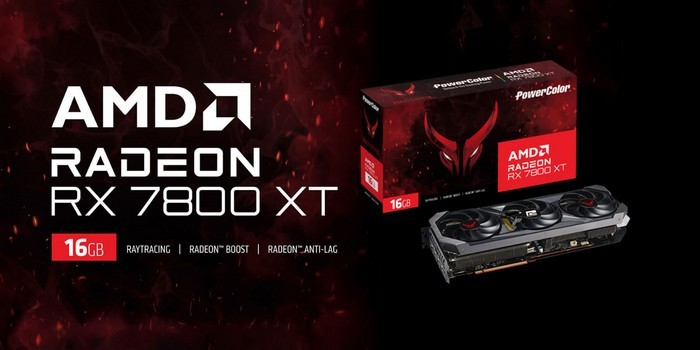 AMD 要发 RX 7800 XT？憾讯 Radeon RX 7800 XT Red Devil “红魔”提前泄露