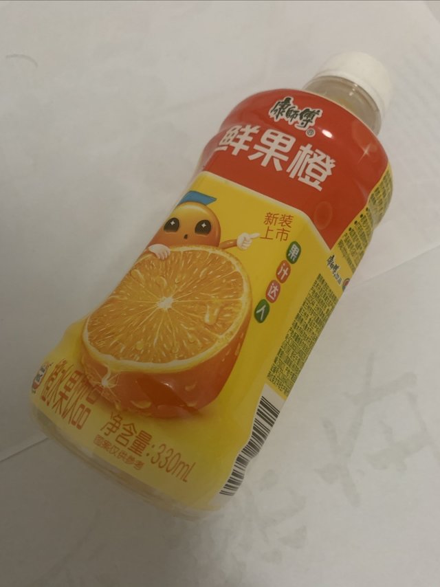 饮冰日记，酷爽的康师傅鲜果橙
