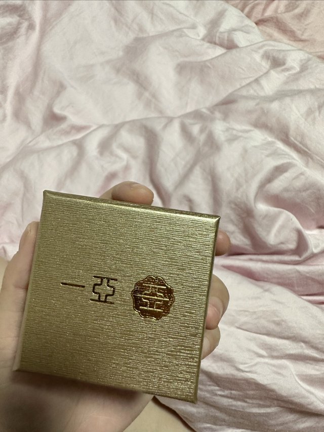 亚一 在逃公主的 蝴蝶结足金项链