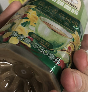 这个绿标伯朗咖啡瓶装的好喝