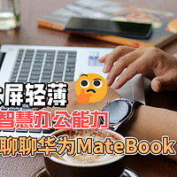 华为MateBook D16：老款轻薄大屏本也不错！