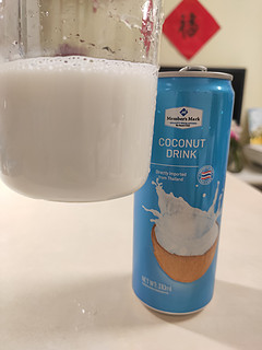 虽然不是纯椰子水，但是真好喝！